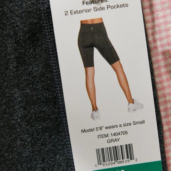 Skechers ladies XL GRAY bike‎ short with Po… - Picture 2 of 7